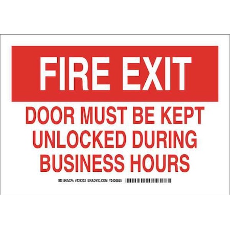 Brady Safety Sign 127232 - product photo 1