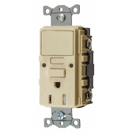 Hubbell Wiring Device-Kellems Wiring Device GFSPST15I - product photo 1