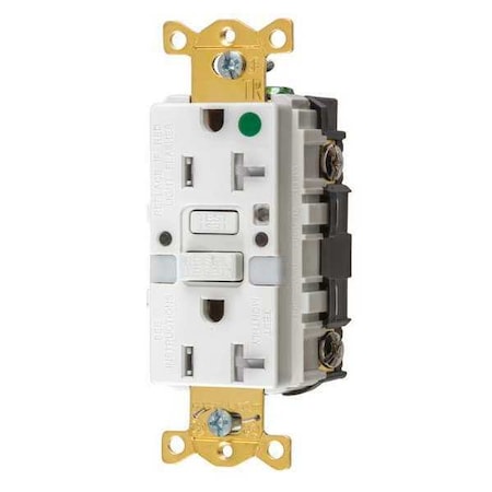 Hubbell Wiring Device-Kellems Wiring Device GFTR83WNL - product photo 1