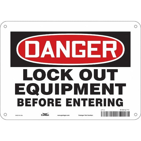 Condor Safety Sign 469L71 - product photo 1