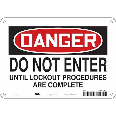 Condor Safety Sign 469L32 - product photo 1