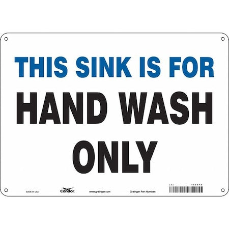 Condor Safety Sign 469C76 - product photo 1