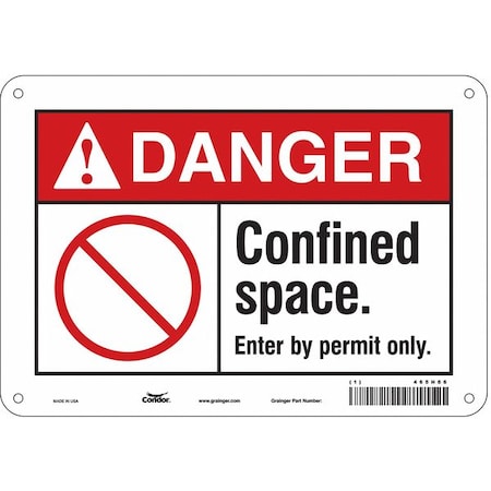 Condor Safety Sign 465H66 - product photo 1