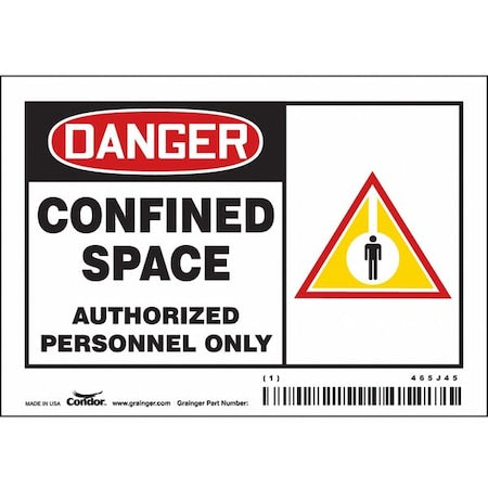 Condor Safety Sign 465J45 - product photo 1