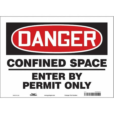 Condor Safety Sign 465K49 - product photo 1