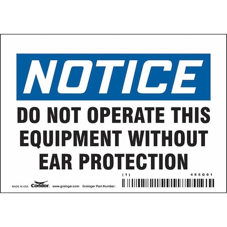 Condor Safety Sign 466G01 - product photo 1