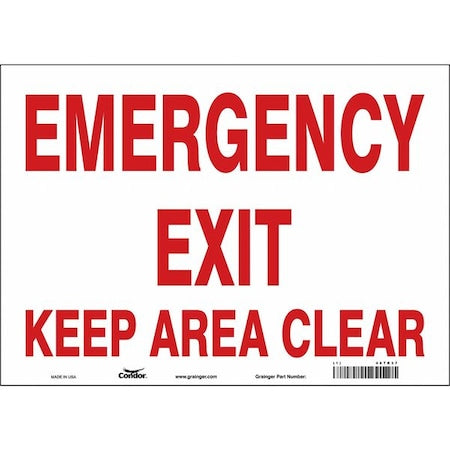 Condor Safety Sign 467R37 - product photo 1