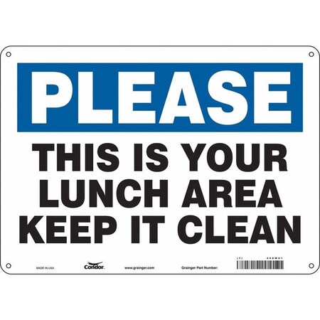Condor Safety Sign 468W01 - product photo 1