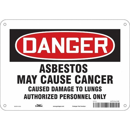Condor Safety Sign 479L08 - product photo 1