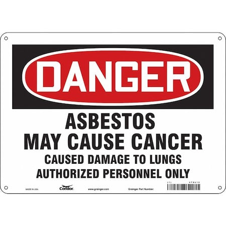 Condor Safety Sign 479L12 - product photo 1