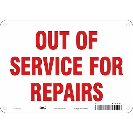 Condor Safety Sign 479M01 - product photo 1