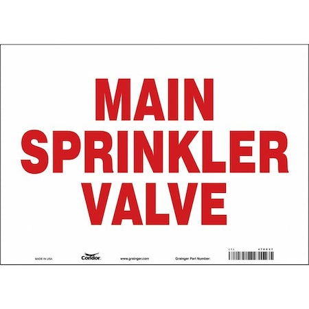 Condor Safety Sign 470C37 - product photo 1