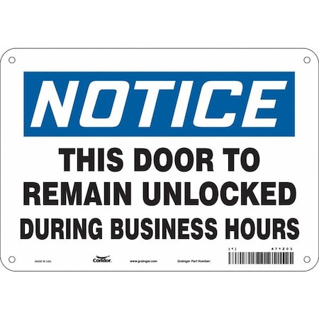Condor Safety Sign 471Z03 - product photo 1