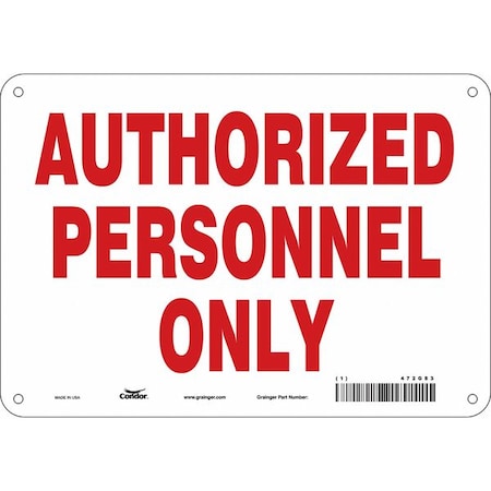 Condor Safety Sign 472G83 - product photo 1