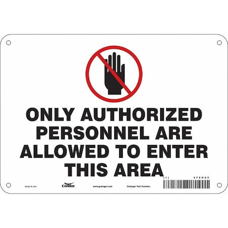 Condor Safety Sign 472H95 - product photo 1