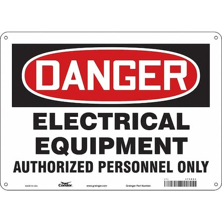 Condor Safety Sign 472N94 - product photo 1