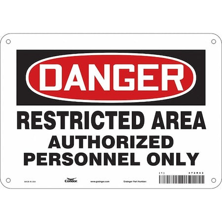 Condor Safety Sign 472R92 - product photo 1