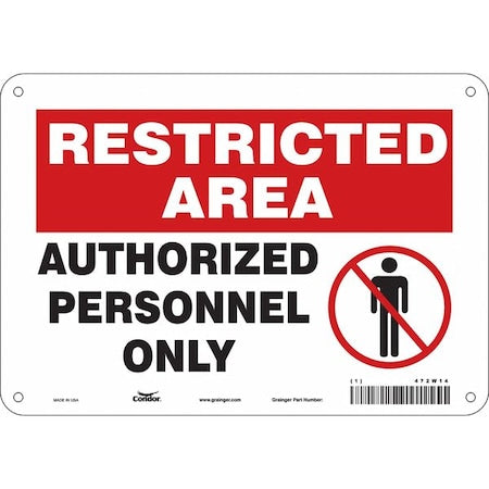 Condor Safety Sign 472W14 - product photo 1