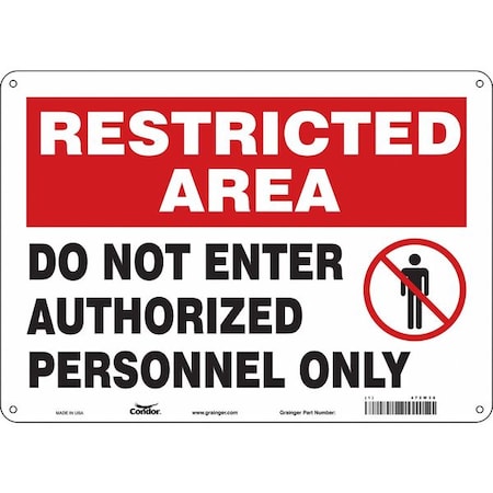Condor Safety Sign 472W38 - product photo 1