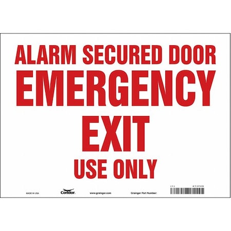 Condor Safety Sign 473F26 - product photo 1