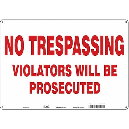 Condor Safety Sign 473J16 - product photo 1