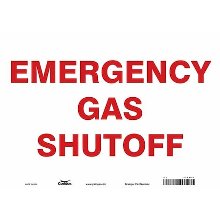 Condor Safety Sign 475W47 - product photo 1