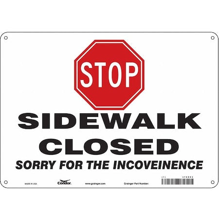 Condor Safety Sign 476H53 - product photo 1