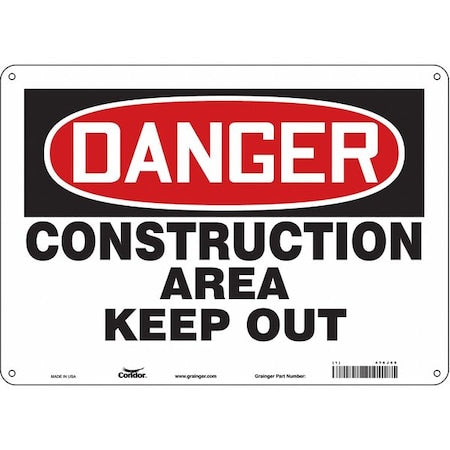 Condor Safety Sign 476J69 - product photo 1