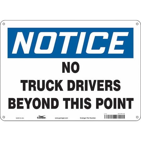 Condor Safety Sign 477F16 - product photo 1