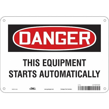 Condor Safety Sign 478T60 - product photo 1