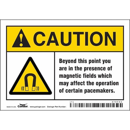 Condor Safety Sign 478Y64 - product photo 1