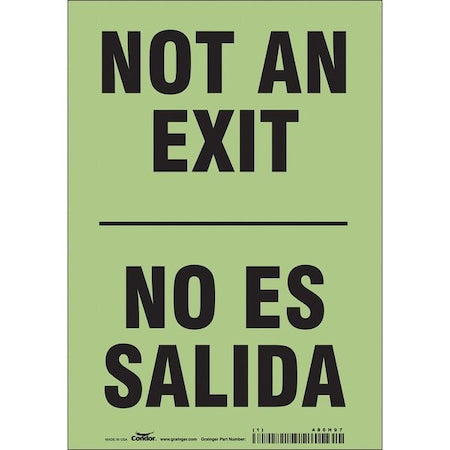 Condor Safety Sign 480H97 - product photo 1