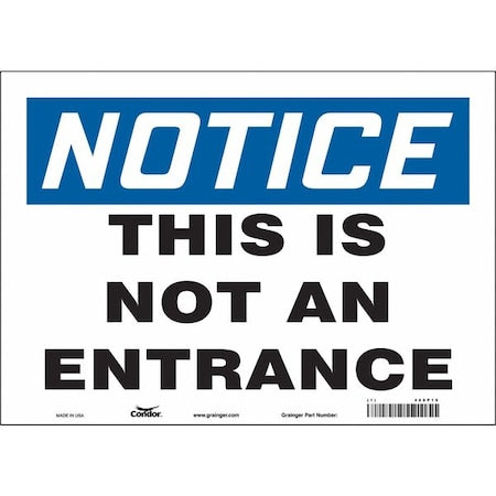 Condor Safety Sign 480P19 - product photo 1