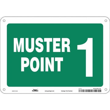 Condor Safety Sign 485G35 - product photo 1