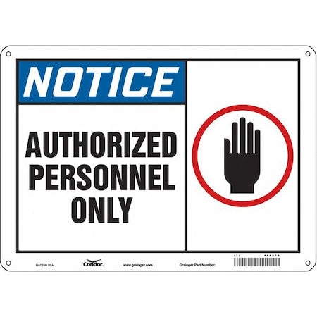 Condor Safety Sign 486Z36 - product photo 1