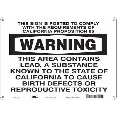 Condor Safety Sign 486C25 - product photo 1