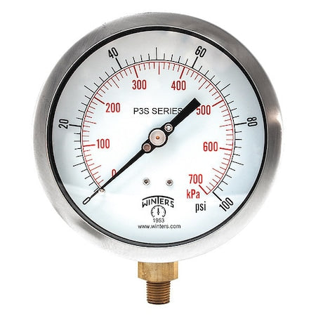 Winters Pressure Gauge P3S6011 - product photo 1