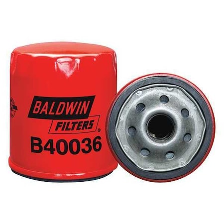 Baldwin Filters B40036 Oil Filter, Spin-On Design, 3-1/2" H