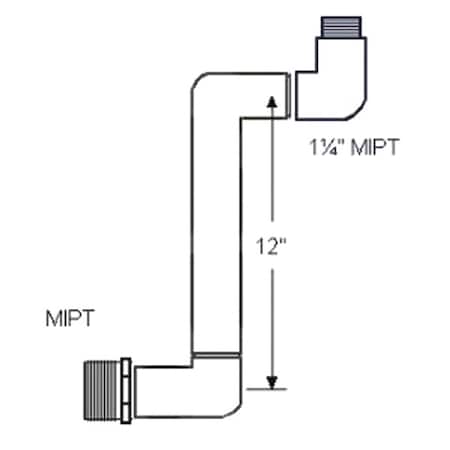 Westlake Pipe & Fittings Pipe Fitting G232212 - product photo 1