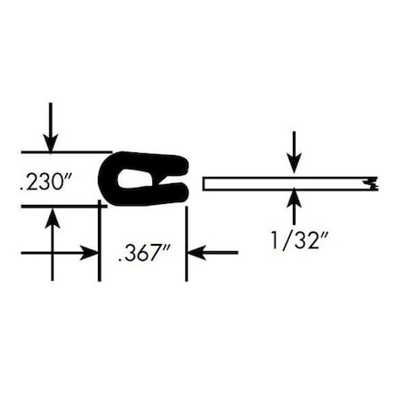 Fairchild Rubber Stock 1581-50 - product photo 1