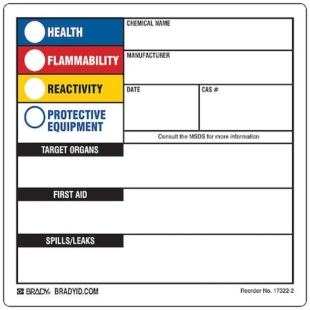 Brady Safety Sign 17322-2LS - product photo 1