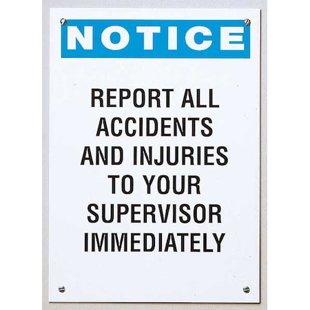 Brady Safety Sign OR20410 - product photo 1