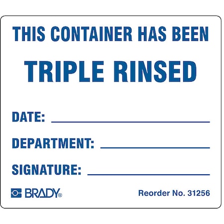 Brady Safety Sign 31256LS - product photo 1