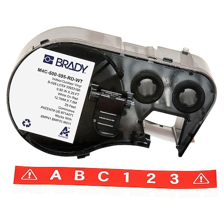 Brady Safety Sign M4C-500-595-RD-WT - product photo 1
