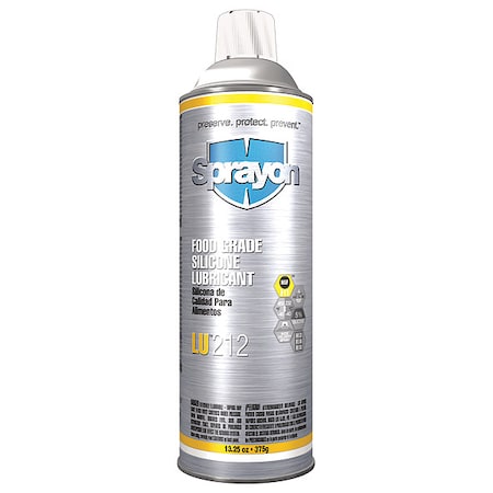 Sprayon S00212000 Silicone Lubricant, General Purpose, H1 Food Contact