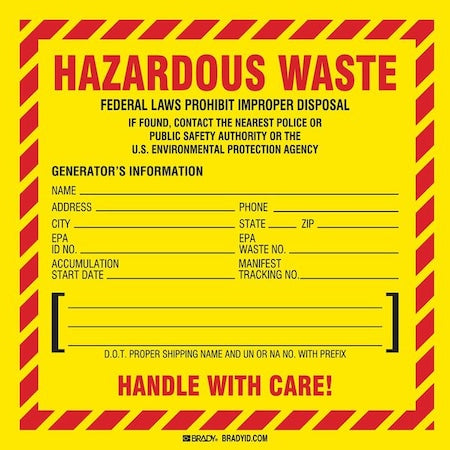 Brady Safety Sign 121155 - product photo 1