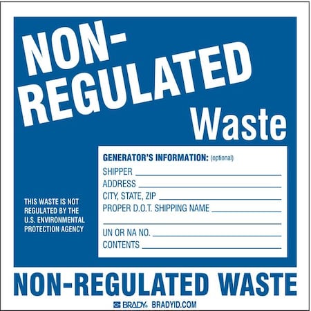 Brady Safety Sign 121153 - product photo 1