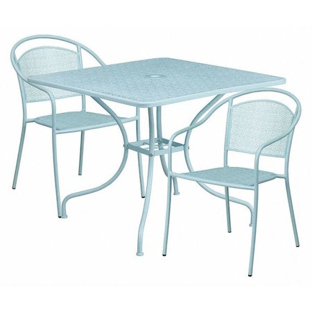 Flash Furniture Outdoor Furniture CO-35SQ-03CHR2-SKY-GG - product photo 1