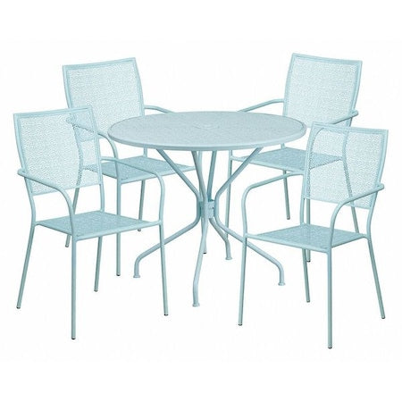 Flash Furniture Outdoor Furniture CO-35RD-02CHR4-SKY-GG - product photo 1