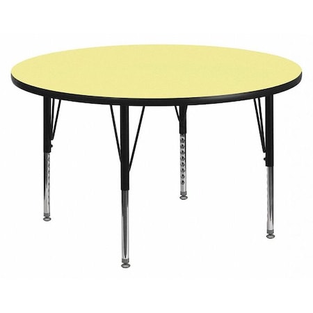 Flash Furniture Office Furniture XU-A42-RND-YEL-T-P-GG - product photo 1